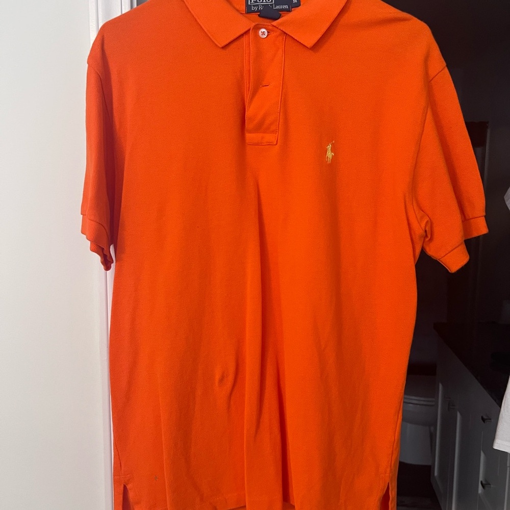 Ralph Lauren Vibrant Orange Polo Shirt